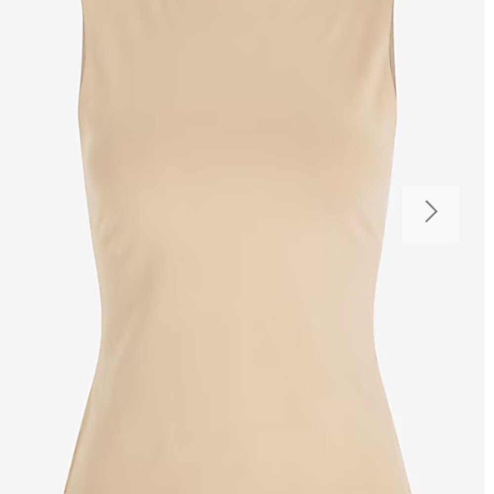 Body Contour Stretch Cotton Tank - Picture 5 of 5
